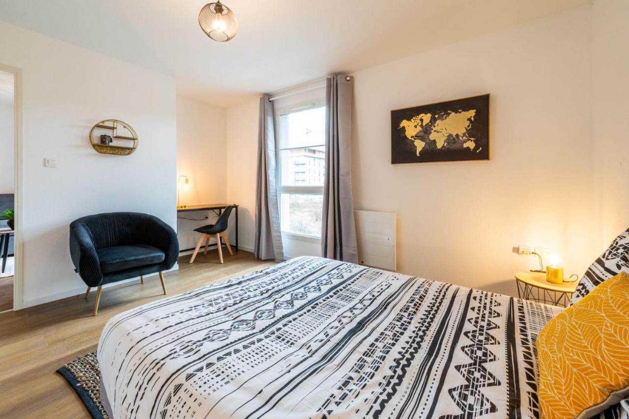 Ferienwohnung ☆Le Soleil de la Fonderie☆Fibre Parking☆PMR☆RBNB☆ Mülhausen Exterior foto